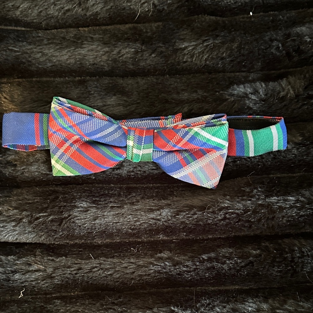 Plaid Multicolor Bow Tie - Classic Tartan